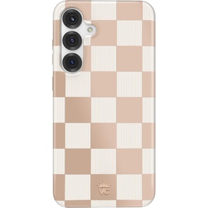 image:imageVELVET CAVIAR Designed for Samsung Galaxy S25 Case  8ft Drop Tested  Cute Protective Case for Women Pink Sweet CherryNude Checkered