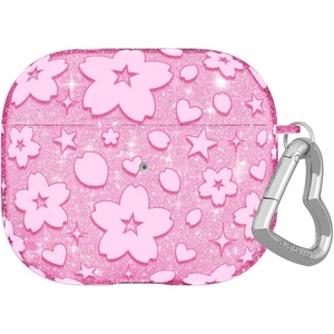 image:imageVelvet Caviar Compatible with AirPods 3rd Generation Case with Keychain  Cute Protective Hard AirPod 3 Cases for Women  White CamoCherry Blossom Glitter