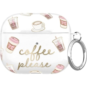 image:imageVelvet Caviar Compatible with AirPods 3rd Generation Case with Keychain  Cute Protective Hard AirPod 3 Cases for Women  White CamoCoffee Please