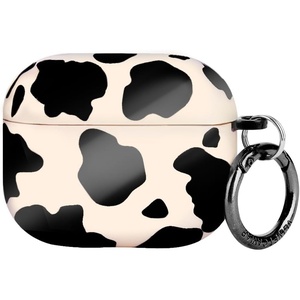 image:imageVelvet Caviar Compatible with AirPods 3rd Generation Case with Keychain  Cute Protective Hard AirPod 3 Cases for Women  White CamoCow Print