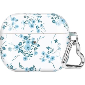 image:imageVelvet Caviar Compatible with AirPods 3rd Generation Case with Keychain  Cute Protective Hard AirPod 3 Cases for Women  White CamoFrench Blue Floral