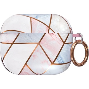 image:imageVelvet Caviar Compatible with AirPods 3rd Generation Case with Keychain  Cute Protective Hard AirPod 3 Cases for Women  White CamoGeometric Marble