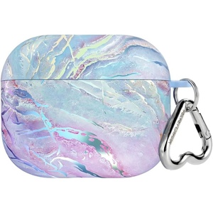 image:imageVelvet Caviar Compatible with AirPods 3rd Generation Case with Keychain  Cute Protective Hard AirPod 3 Cases for Women  White CamoHolographic Pink Blue Marble