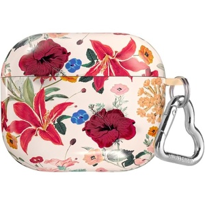 image:imageVelvet Caviar Compatible with AirPods 3rd Generation Case with Keychain  Cute Protective Hard AirPod 3 Cases for Women  White CamoNude Vintage Floral