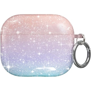 image:imageVelvet Caviar Compatible with AirPods 3rd Generation Case with Keychain  Cute Protective Hard AirPod 3 Cases for Women  White CamoOmbre Stardust Glitter