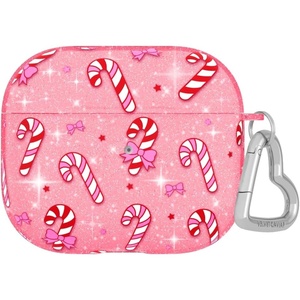 image:imageVelvet Caviar Compatible with AirPods 3rd Generation Case with Keychain  Cute Protective Hard AirPod 3 Cases for Women  White CamoPink Peppermint Princess