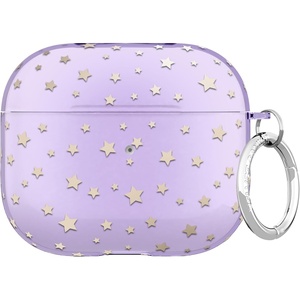 image:imageVelvet Caviar Compatible with AirPods 3rd Generation Case with Keychain  Cute Protective Hard AirPod 3 Cases for Women  White CamoPurple Stars