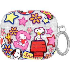 image:imageVelvet Caviar Compatible with AirPods 3rd Generation Case with Keychain  Cute Protective Hard AirPod 3 Cases for Women  White CamoSnoopy Patchwork Glitter