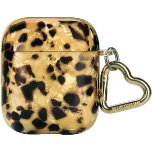 image:imageVelvet Caviar Compatible with AirPods Case 2nd and 1st Generation  Cute Protective Hard Cover for Women  Neon YellowBlonde Tortoise Shell