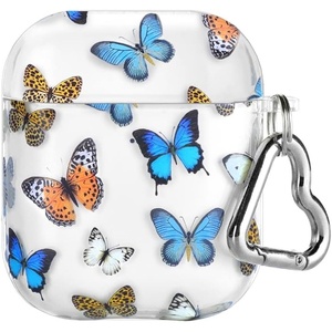 image:imageVelvet Caviar Compatible with AirPods Case 2nd and 1st Generation  Cute Protective Hard Cover for Women  Neon YellowButterfly Dreams