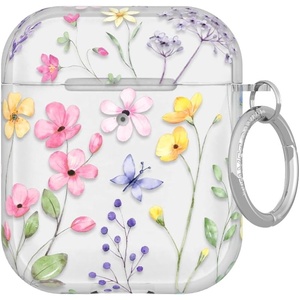 image:imageVelvet Caviar Compatible with AirPods Case 2nd and 1st Generation  Cute Protective Hard Cover for Women  Neon YellowEnchanted Floral