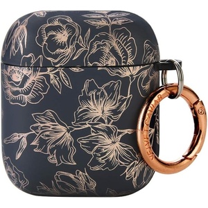 image:imageVelvet Caviar Compatible with AirPods Case 2nd and 1st Generation  Cute Protective Hard Cover for Women  Neon YellowFloral Rose Gold