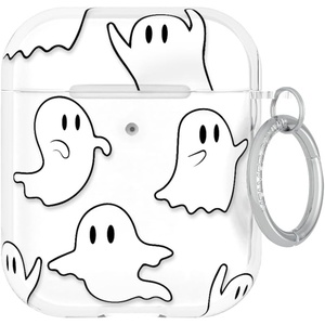 image:imageVelvet Caviar Compatible with AirPods Case 2nd and 1st Generation  Cute Protective Hard Cover for Women  Neon YellowGhosts