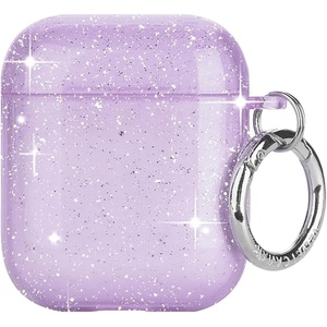 image:imageVelvet Caviar Compatible with AirPods Case 2nd and 1st Generation  Cute Protective Hard Cover for Women  Neon YellowLilac Stardust Glitter