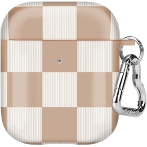 image:imageVelvet Caviar Compatible with AirPods Case 2nd and 1st Generation  Cute Protective Hard Cover for Women  Neon YellowNude Vibe Checkered