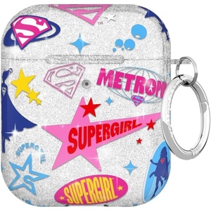 image:imageVelvet Caviar Compatible with AirPods Case 2nd and 1st Generation  Cute Protective Hard Cover for Women  Neon YellowSupergirl Krypto Glitter
