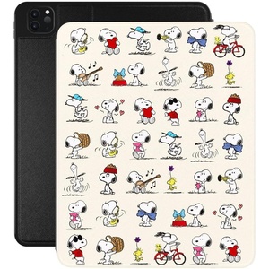image:imageVelvet Caviar Compatible with iPad Pro 129 Inch Case  6th 5th 4th Generation  Vegan Leather Folio with Adjustable Stand and Pencil Holder Snoopy Moods