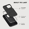 image:imageCompatible with iPhone 12  iPhone 12 Pro Case Black Silicone with Screen Protector 6ft Drop Tested Slim Protective Phone Cover wMicrofiber Lining for Women amp MenBlack