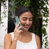 image:imageCompatible with iPhone 13 Pro Max Case Silicone with Screen Protector  GreenPine Green