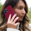 image:imageCompatible with iPhone Cover 13 Pro Case Silicone with Screen Protector  RedWine Red