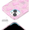 image:imageVELVET CAVIAR Black Leopard Cheetah Print Phone Case for iPhone 13  Compatible with MagSafe  10ft Drop TestedGhosted Pink Glitter