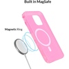 image:imageVELVET CAVIAR Black Leopard Cheetah Print Phone Case for iPhone 13  Compatible with MagSafe  10ft Drop TestedHot Pink Leopard