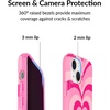 image:imageVELVET CAVIAR Black Leopard Cheetah Print Phone Case for iPhone 13  Compatible with MagSafe  10ft Drop TestedPink Hearts