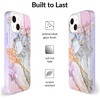 image:imageVELVET CAVIAR Black Leopard Cheetah Print Phone Case for iPhone 13  Compatible with MagSafe  10ft Drop TestedViolet Sky Marble