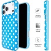 image:imageVELVET CAVIAR Case for iPhone 17  Compatible with MagSafe  10ft Drop Tested  Protective Designer Cases  Supergirl Purple Stardust GlitterAquamarine Polka Dot