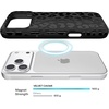 image:imageVELVET CAVIAR Case for iPhone 17  Compatible with MagSafe  10ft Drop Tested  Protective Designer Cases  Supergirl Purple Stardust GlitterBlack Leopard 20