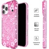 image:imageVELVET CAVIAR Case for iPhone 17  Compatible with MagSafe  10ft Drop Tested  Protective Designer Cases  Supergirl Purple Stardust GlitterCherry Blossom Glitter