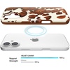 image:imageVELVET CAVIAR Case for iPhone 17  Compatible with MagSafe  10ft Drop Tested  Protective Designer Cases  Supergirl Purple Stardust GlitterCocoa Cow