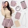 image:imageVELVET CAVIAR Case for iPhone 17  Compatible with MagSafe  10ft Drop Tested  Protective Designer Cases  Supergirl Purple Stardust GlitterDusty Rose Floral