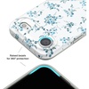 image:imageVELVET CAVIAR Case for iPhone 17  Compatible with MagSafe  10ft Drop Tested  Protective Designer Cases  Supergirl Purple Stardust GlitterFrench Blue Floral