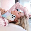 image:imageVELVET CAVIAR Case for iPhone 17  Compatible with MagSafe  10ft Drop Tested  Protective Designer Cases  Supergirl Purple Stardust GlitterJelly Glow Aura
