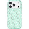 image:imageVELVET CAVIAR Case for iPhone 17  Compatible with MagSafe  10ft Drop Tested  Protective Designer Cases  Supergirl Purple Stardust GlitterMint Chrome Polka Dot