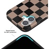 image:imageVELVET CAVIAR Case for iPhone 17  Compatible with MagSafe  10ft Drop Tested  Protective Designer Cases  Supergirl Purple Stardust GlitterMocha Vibe Checkered