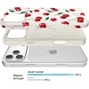 image:imageVELVET CAVIAR Case for iPhone 17  Compatible with MagSafe  10ft Drop Tested  Protective Designer Cases  Supergirl Purple Stardust GlitterMon Cheri Cherry