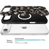 image:imageVELVET CAVIAR Case for iPhone 17  Compatible with MagSafe  10ft Drop Tested  Protective Designer Cases  Supergirl Purple Stardust GlitterNightbloom Gold Chrome Floral