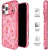 image:imageVELVET CAVIAR Case for iPhone 17  Compatible with MagSafe  10ft Drop Tested  Protective Designer Cases  Supergirl Purple Stardust GlitterPink Peppermint Glitter