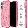 image:imageVELVET CAVIAR Case for iPhone 17  Compatible with MagSafe  10ft Drop Tested  Protective Designer Cases  Supergirl Purple Stardust GlitterPink Peppermint Glitter