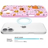 image:imageVELVET CAVIAR Case for iPhone 17  Compatible with MagSafe  10ft Drop Tested  Protective Designer Cases  Supergirl Purple Stardust GlitterPink Pumpkin Snoopy
