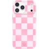 image:imageVELVET CAVIAR Case for iPhone 17  Compatible with MagSafe  10ft Drop Tested  Protective Designer Cases  Supergirl Purple Stardust GlitterPink Vibe Checkered
