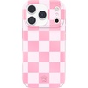 image:imageVELVET CAVIAR Case for iPhone 17  Compatible with MagSafe  10ft Drop Tested  Protective Designer Cases  Supergirl Purple Stardust GlitterPink Vibe Checkered