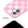 image:imageVELVET CAVIAR Case for iPhone 17  Compatible with MagSafe  10ft Drop Tested  Protective Designer Cases  Supergirl Purple Stardust GlitterPink Vibe Checkered