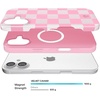image:imageVELVET CAVIAR Case for iPhone 17  Compatible with MagSafe  10ft Drop Tested  Protective Designer Cases  Supergirl Purple Stardust GlitterPink Vibe Checkered