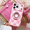 image:imageVELVET CAVIAR Case for iPhone 17  Compatible with MagSafe  10ft Drop Tested  Protective Designer Cases  Supergirl Purple Stardust GlitterPink Vibe Checkered
