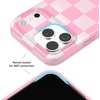 image:imageVELVET CAVIAR Case for iPhone 17  Compatible with MagSafe  10ft Drop Tested  Protective Designer Cases  Supergirl Purple Stardust GlitterPink Vibe Checkered