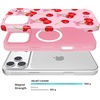 image:imageVELVET CAVIAR Case for iPhone 17  Compatible with MagSafe  10ft Drop Tested  Protective Designer Cases  Supergirl Purple Stardust GlitterSweet Cherry