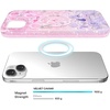 image:imageVELVET CAVIAR Case for iPhone 17 Pro Max  Compatible with MagSafe  10ft Drop Tested  Protective Phone Cases  Wicked for Good GlitterWicked Glindas Bubble Glitter